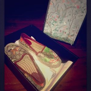 Gucci Gucci Pilar multi 38.5 floral tian print